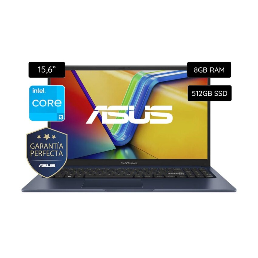 Notebook Asus Core I3 15.6 8GB/512GB Notebook Asus Core I3 15.6 8GB/512GB