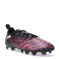 Championes de Fútbol 11 Infantiles Puma Future 8 Play FG/AG Negro - Anaranjado - Violeta
