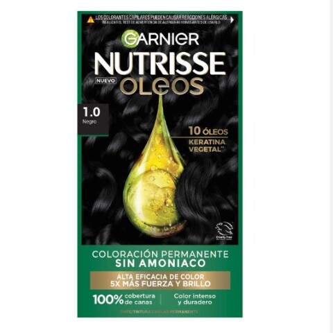 Garnier Nutrisse oleos Sin amoníaco 1 Negro