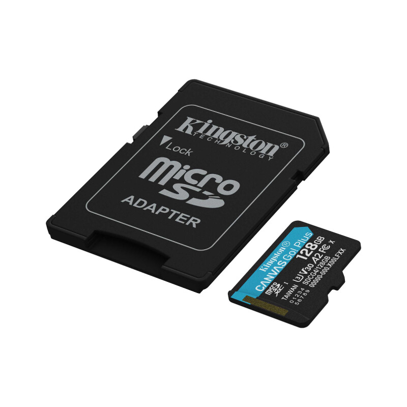 Memoria Kingston Micro SDCG4 128GB Canvas Go Plus V30 Memoria Kingston Micro SDCG4 128GB Canvas Go Plus V30