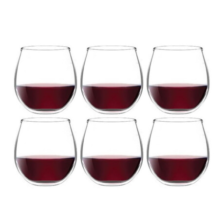 Set X6 Vasos de Vino Tuscany en Vidrio de 475Ml Citinova Transparente