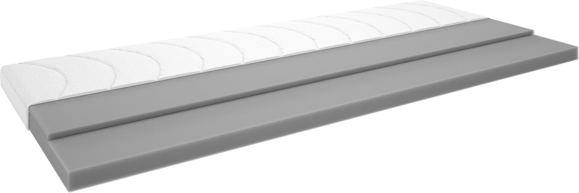 Colchón Topper GULEN WELLPUR 140x200 GOLD blanco 