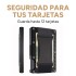 Billetera Tarjetero Bloqueo Rfid Anti Clonación Calidad Variante Color Plateado Labrado