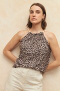 TOP DUTRA Animal Print