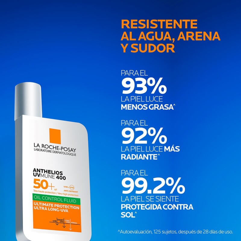 Protector Solar Anthelios Fluido Oil Control Spf50+. 50ml. Protector Solar Anthelios Fluido Oil Control Spf50+. 50ml.