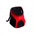 Mochila Bolsa Transportadora De Malla Mascotas Perros Gatos Talle S Rojo