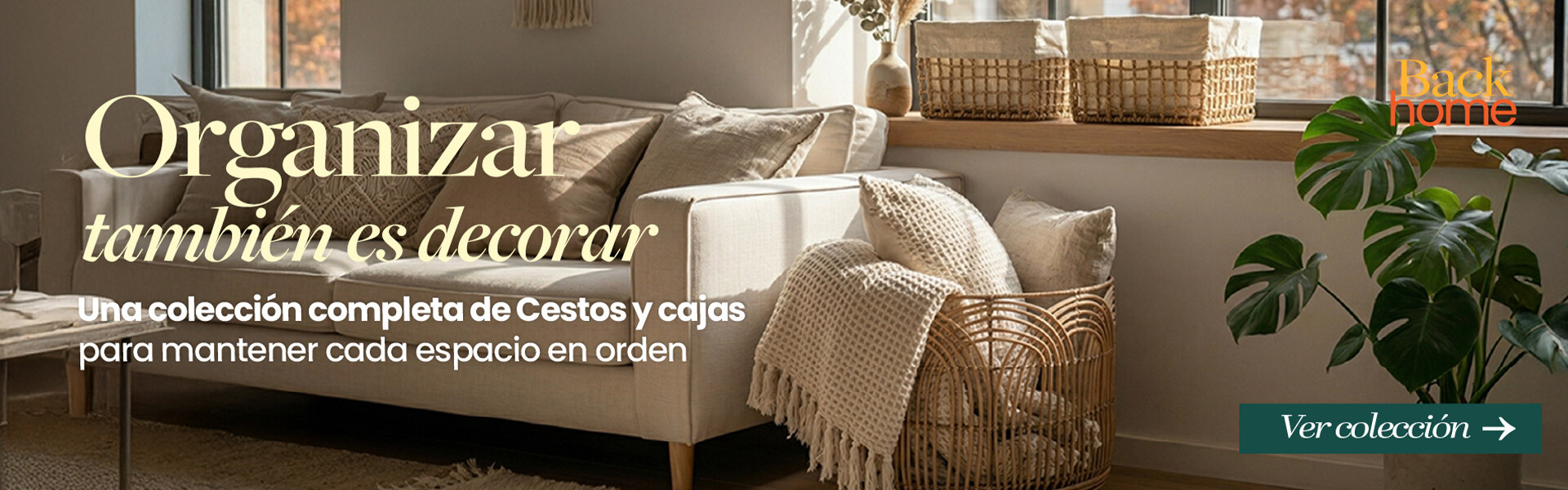 BACK HOME - ORAGANIZAR TAMBIEN ES DECORAR