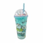 VASO 3D CON PAJITA Y LUCES • 450ml VASO 3D CON PAJITA Y LUCES • 450ml