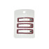 Broche pinzas bordo rectangulares x3 unidades Broche Pinzas Bordo Rectangulares X3 Unidades