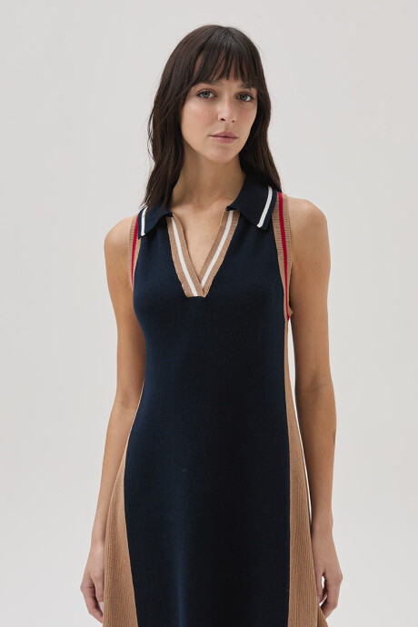 Vestido Noa Azul Marino