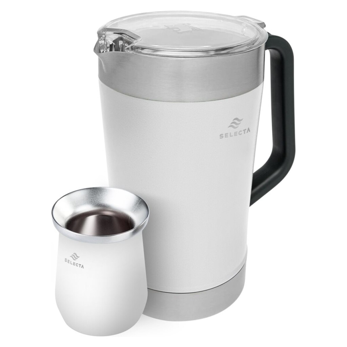 SET JARRA 1.9L + MATE 330ML A.INOX BLANCO SELECTA 