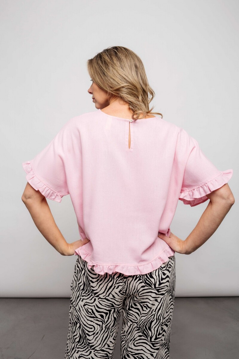 Blusa Teresa Rosado