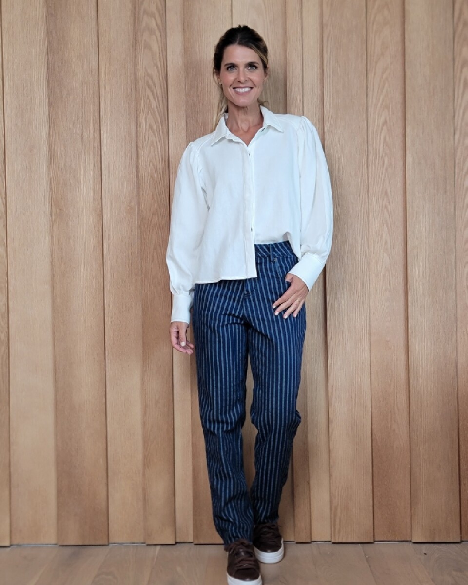 Jean Milán - Stripped raya azul 