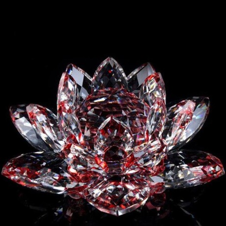 Flor De Loto Mediana Roja