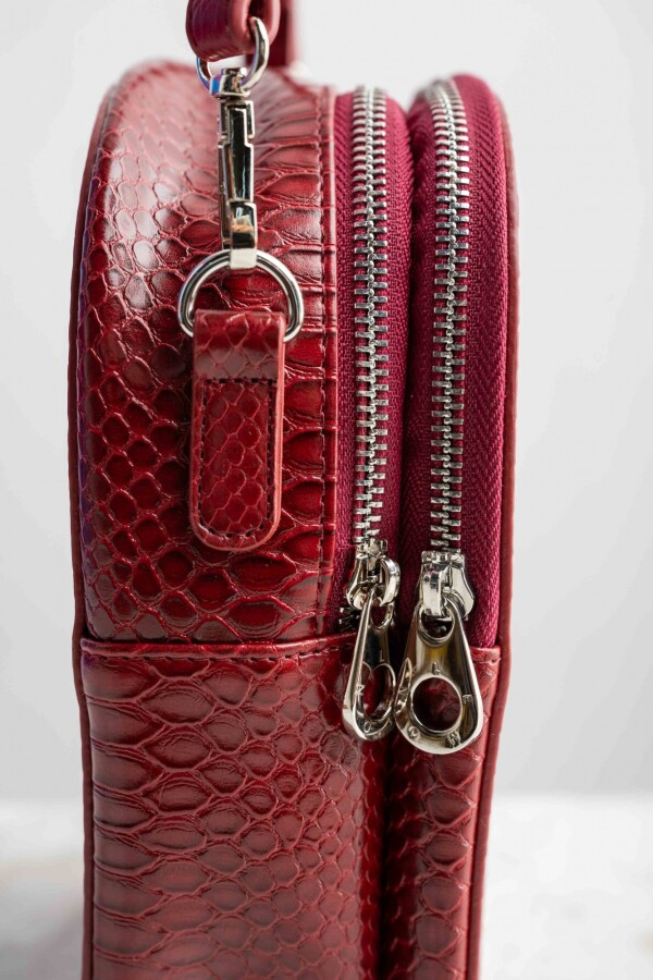 Porta Celular Croco Rojo