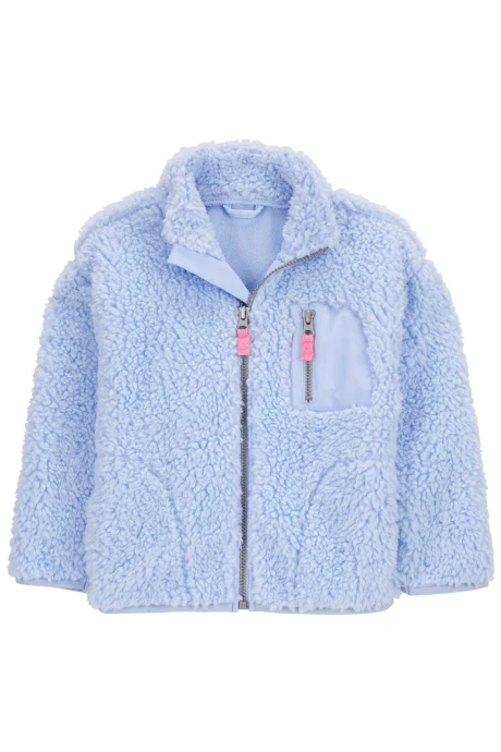 Campera de sherpa, azul Campera de sherpa, azul