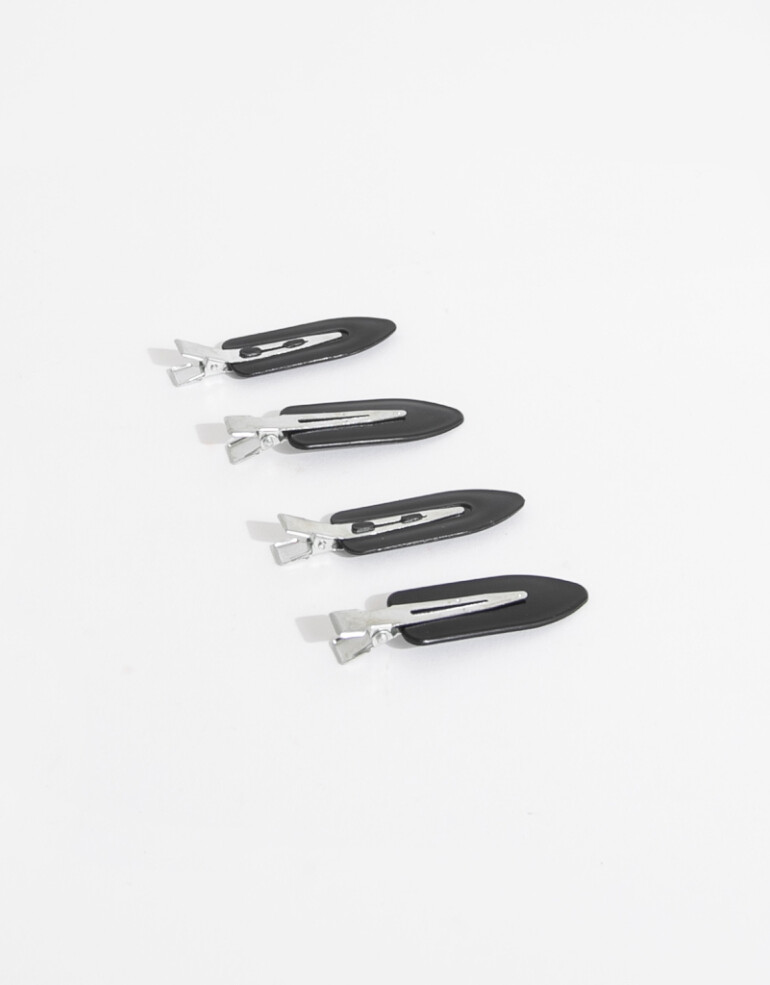 Accesorios Pelo Set Varios Set De Hebillas Backstage - Negro