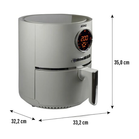Freidora sin aceite Arno Airfryer Ultra | Capacidad 4,2Lts | Color gris. Freidora sin aceite Arno Airfryer Ultra | Capacidad 4,2Lts | Color gris.