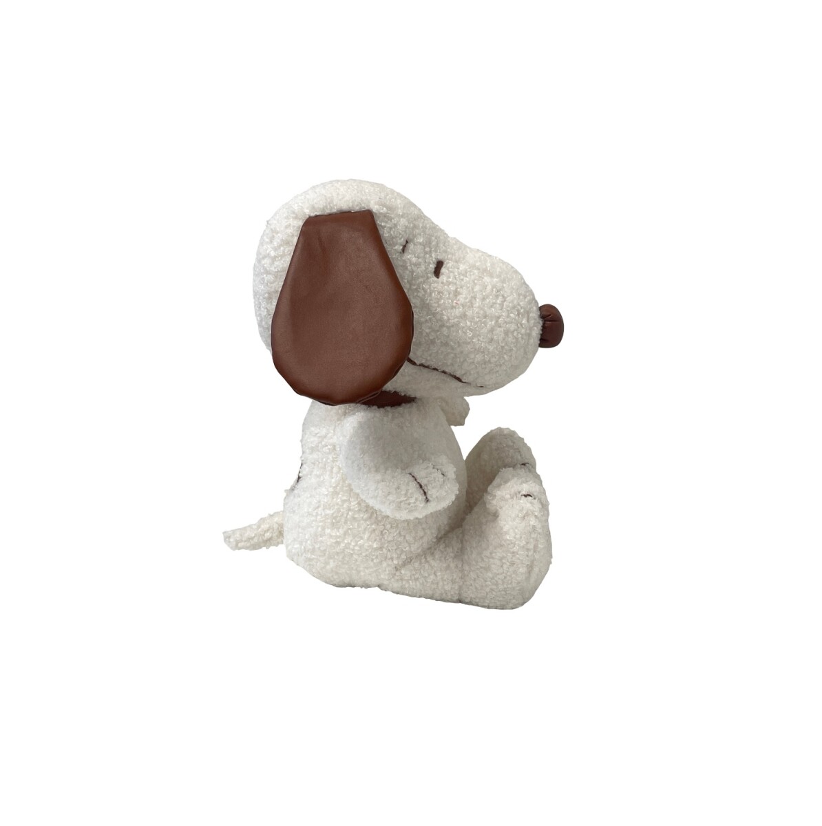 Peluche Snoopy sentado - cuero 