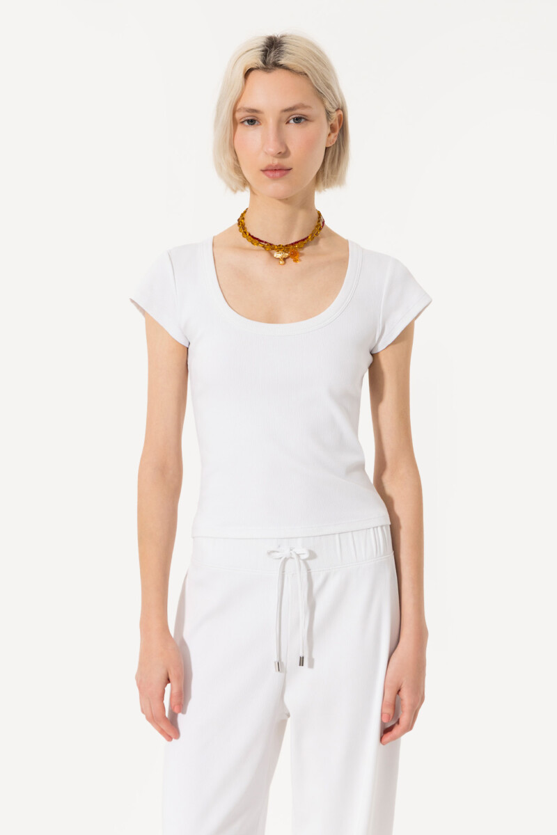REMERA FINI Beige
