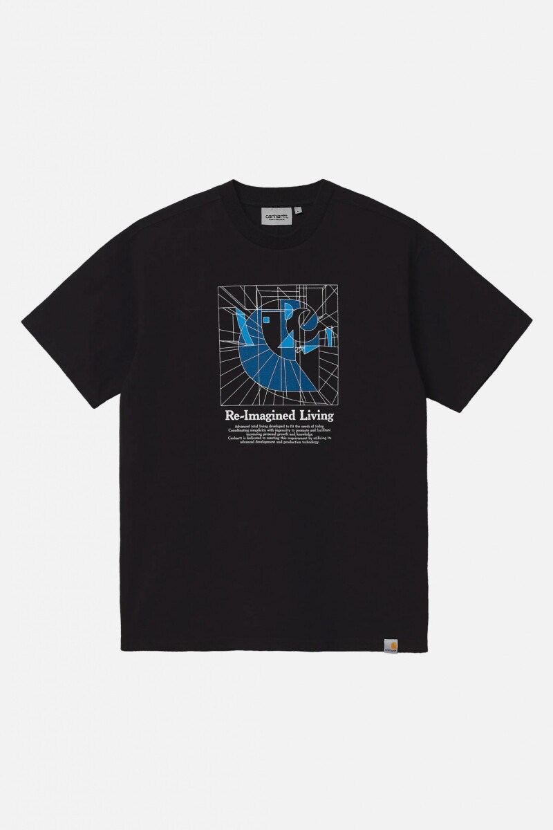 Carhartt S/S Living T-Shirt Wh Negro