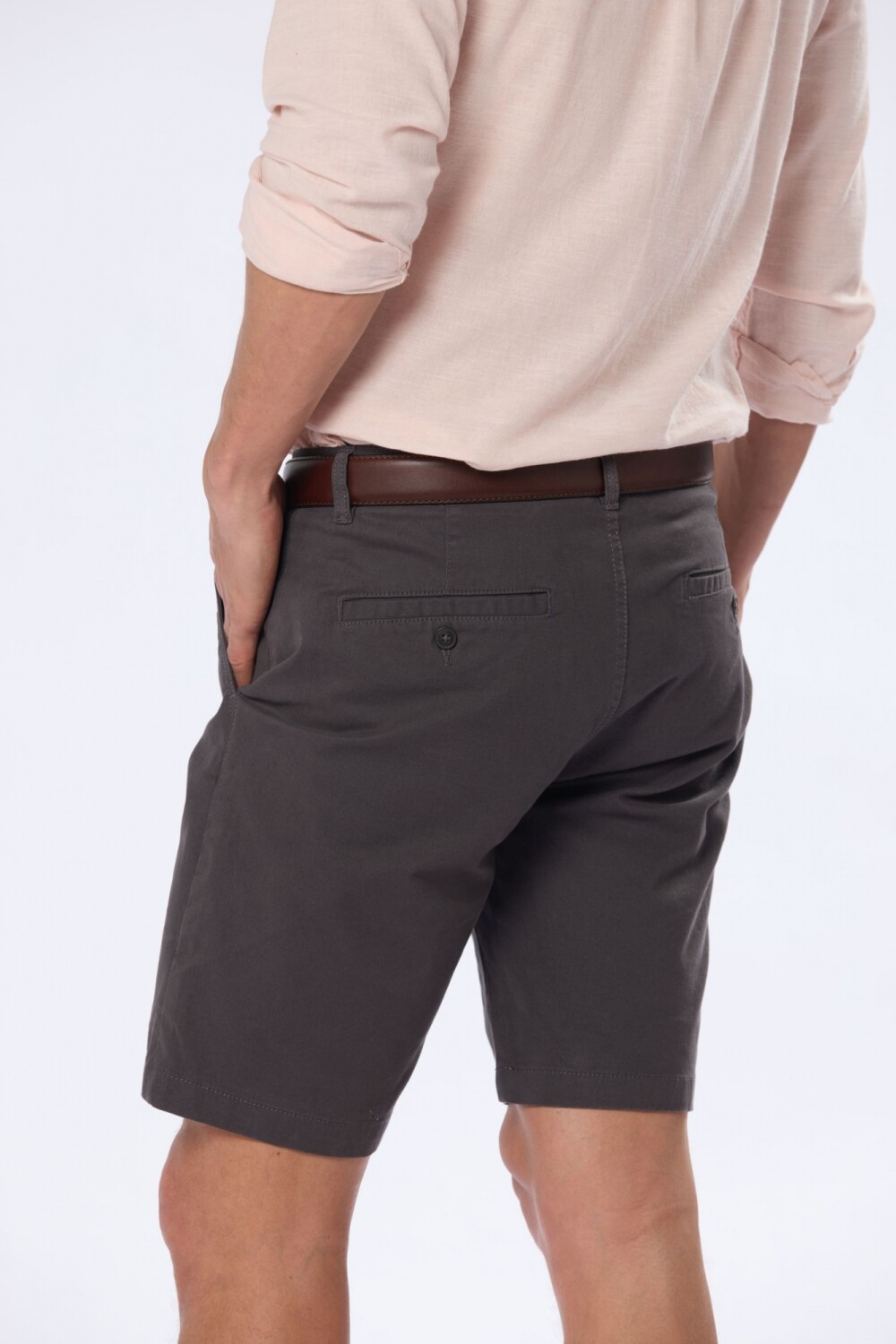 BERMUDA CLASICA Gris