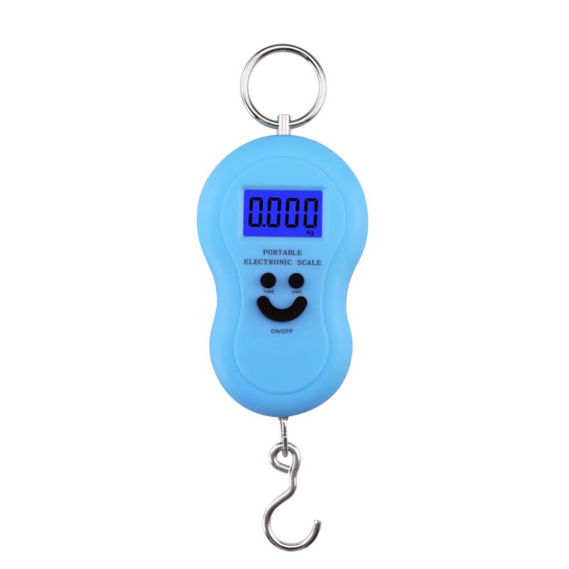 Balanza Digital de Mano a Pilas- Celeste Balanza Digital de Mano a Pilas- Celeste