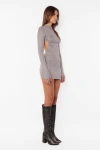Vestido Linger Gris