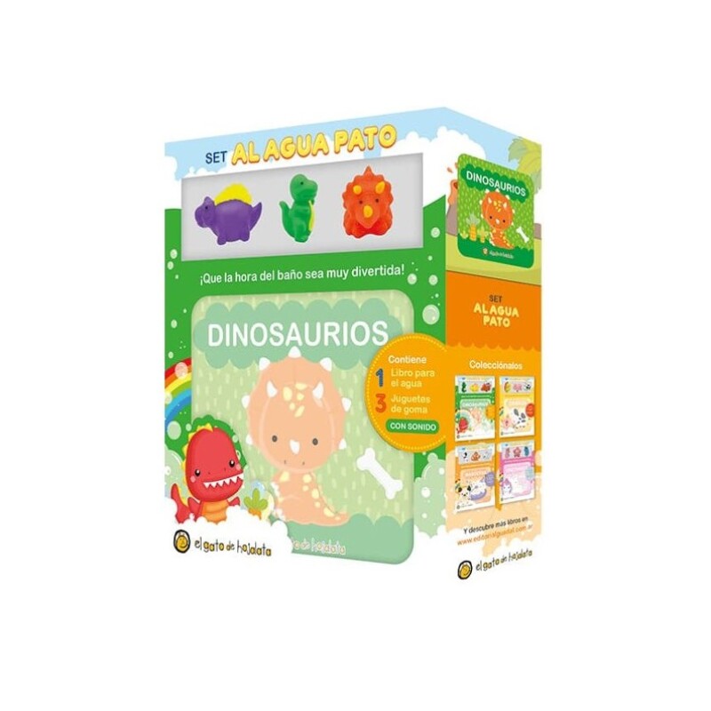 Al Agua Pato-Dinosaurios Asombrosos SET AL AGUA PATO - DINOSAURIOS