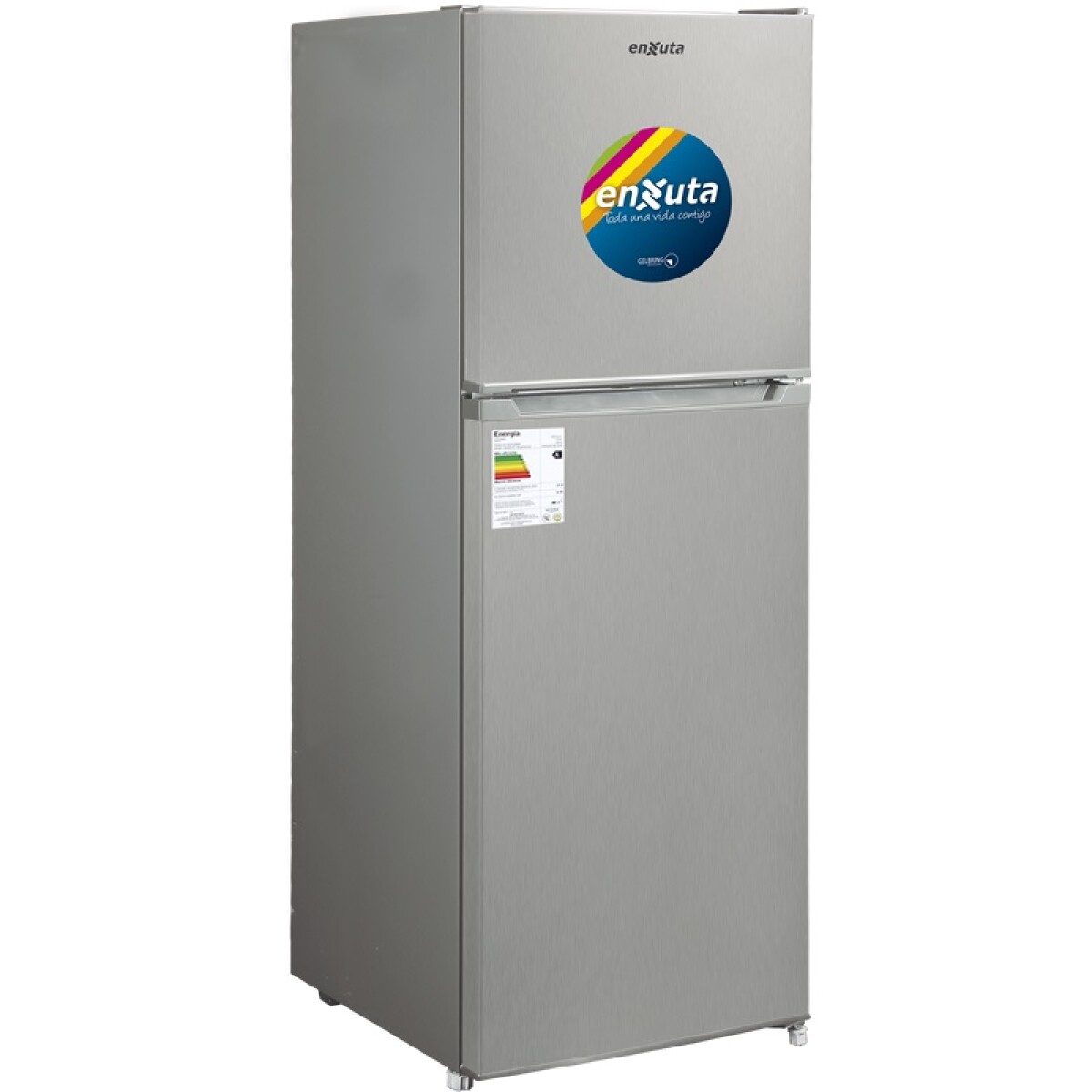 Refrigerador Enxuta Fs 200 Litros Inox Renx215nfi-1 