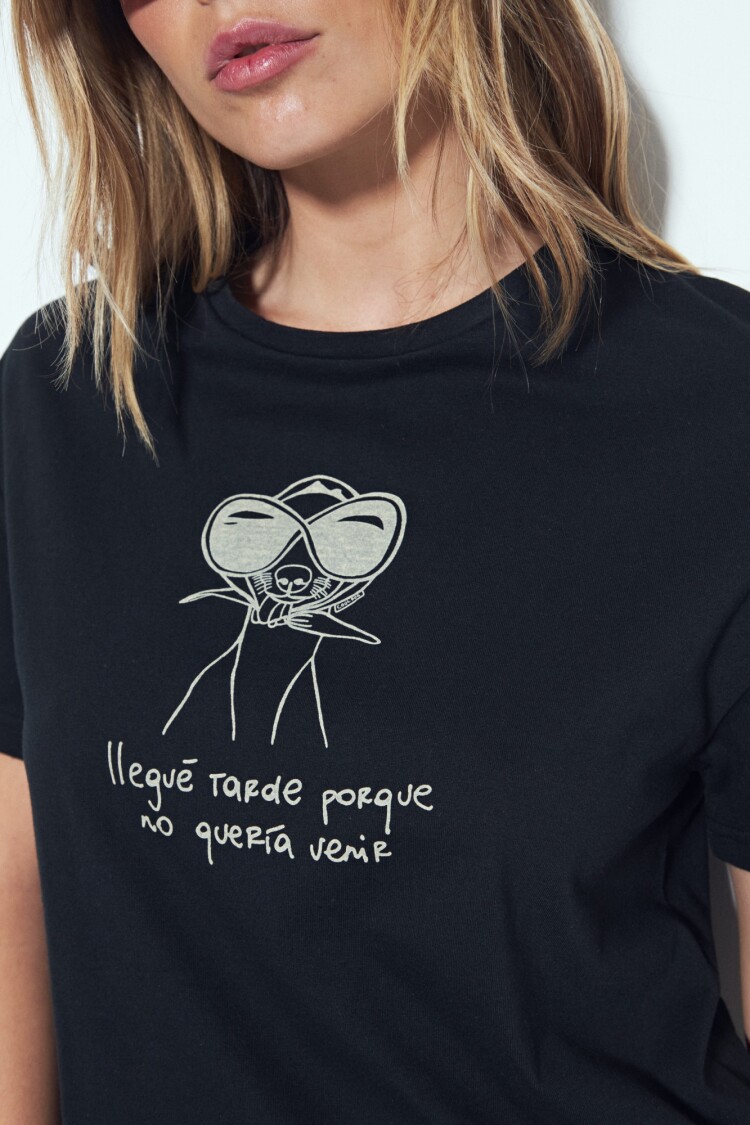 REMERA TARUMÁ Negro