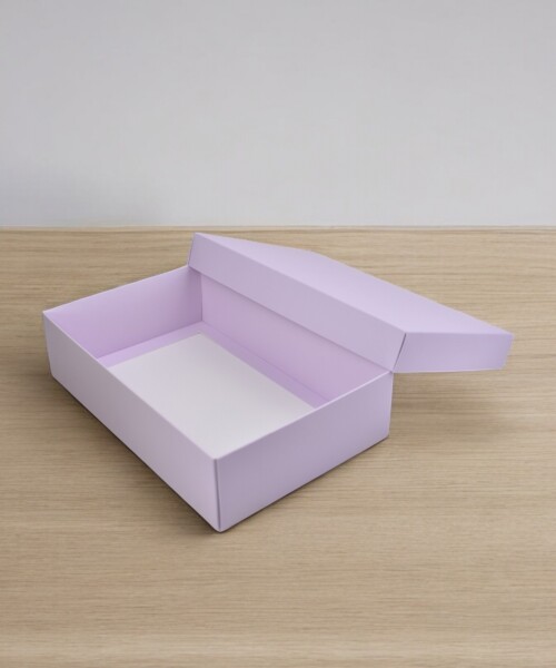 Caja Rectangular 16x23x6 cm LILA