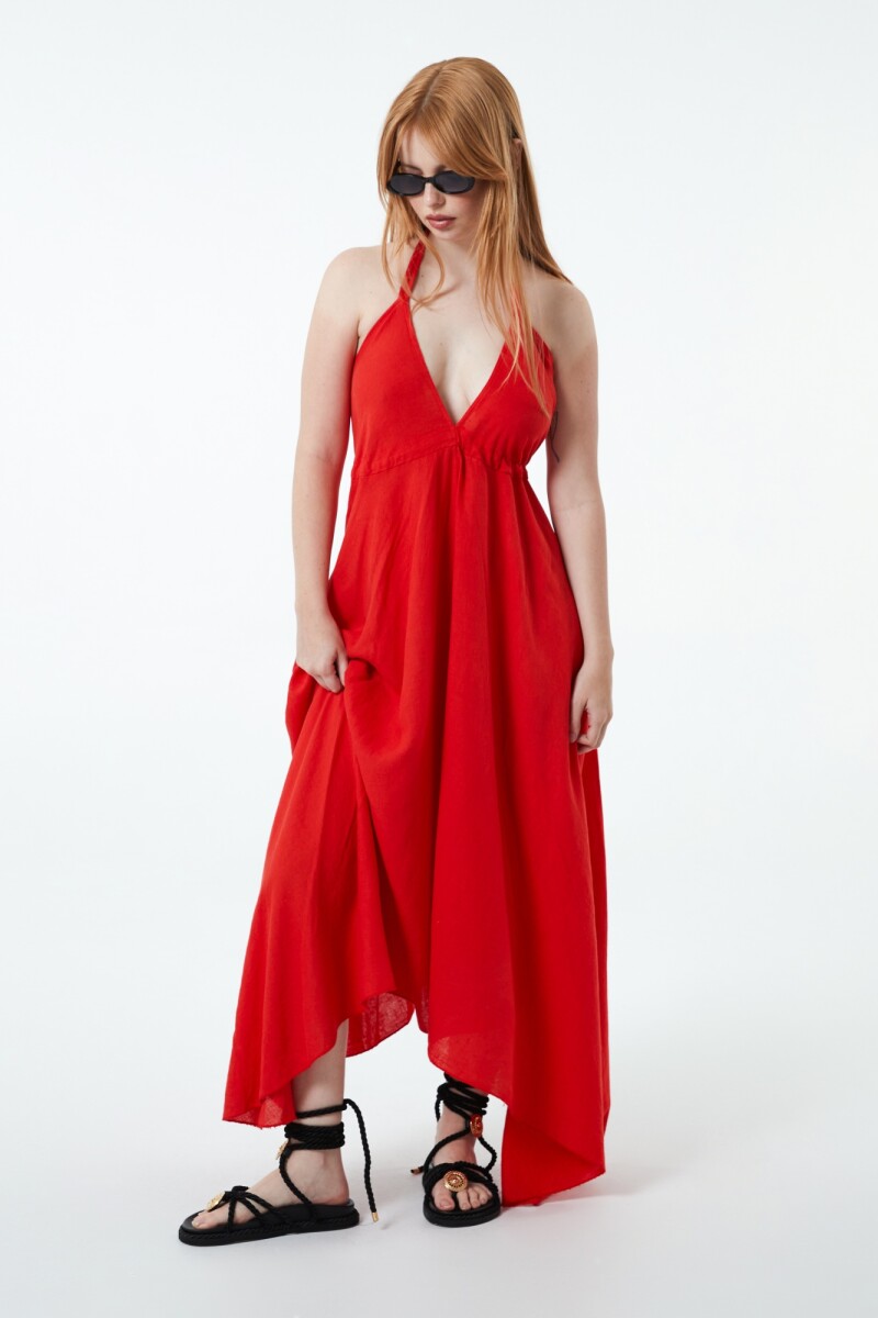 VESTIDO Rojo