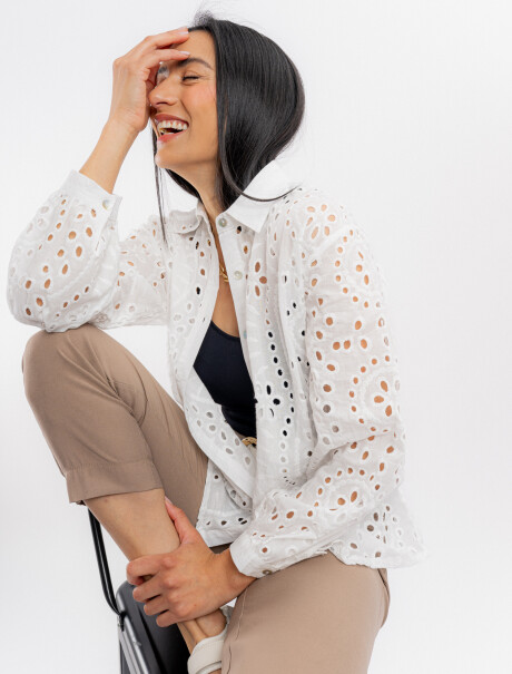 Camisa full broderie Camisa full broderie