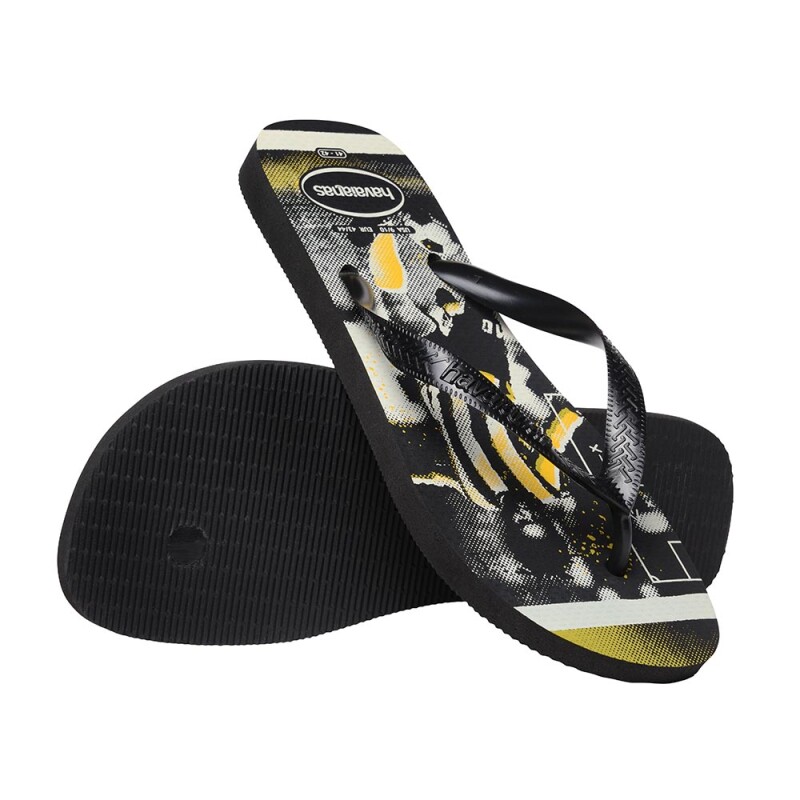Sandalias Havaianas Top Athletic FC Hombre Negro/negro/negro