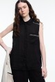 CAMISA SIN MANGAS Negro