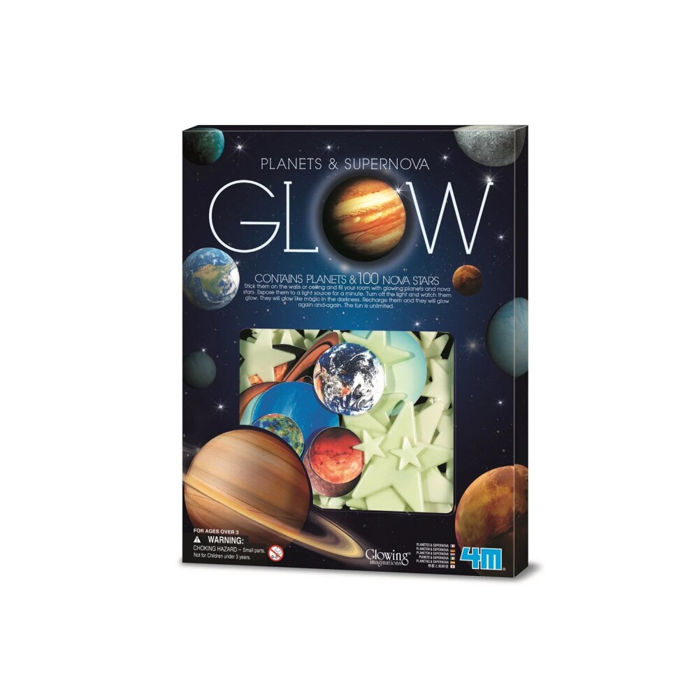 Super Nova – Set 100 Piezas que Brillan en la Oscuridad SUPER NOVA 100 PIEZAS BRILLA EN LA OSC