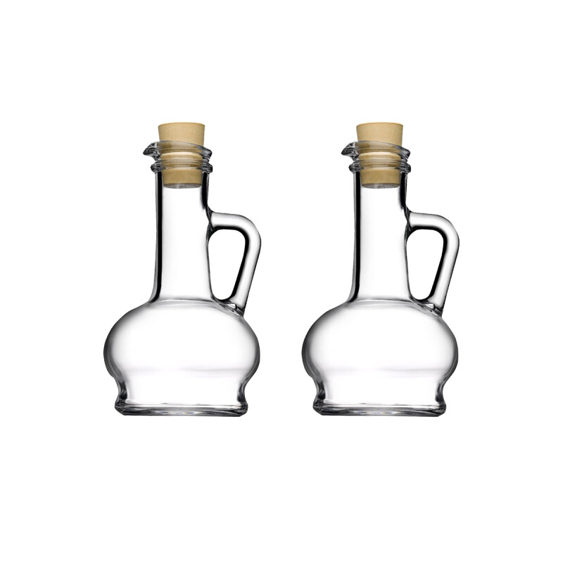 Set x2 vinagrera vidrio 260cc olivia pasabahc gb TRANSPARENTE