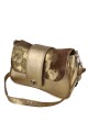 Cartera bandolera Dorado
