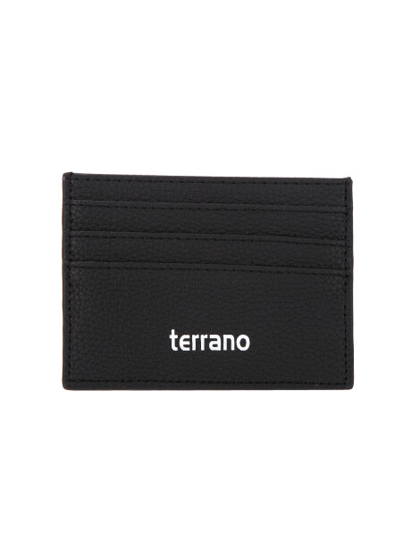 Tarjetero Con Visor Berlín Negro