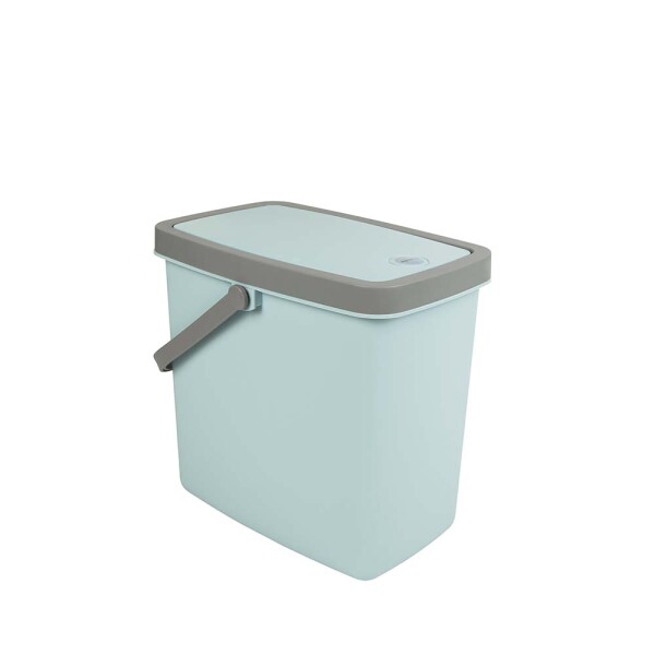PAPELERA TAPA PUSH 6 LTS SURTIDA MULTICOLOR