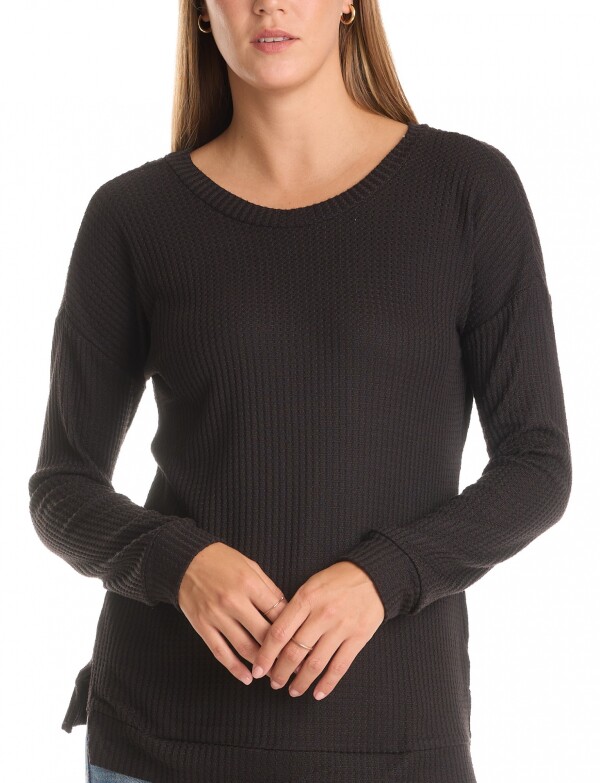 Remera Escote Espalda NEGRO