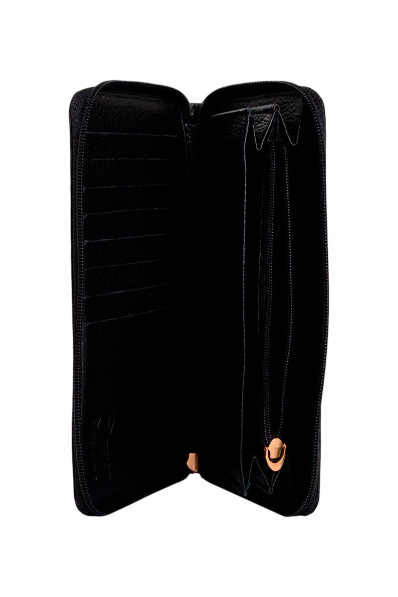 BILLETERA CUERO MUJER NEGRO BILLETERA CUERO MUJER NEGRO