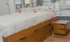 Cama 2 plazas con Cajones - Charme - Linea Funcional Amendoa