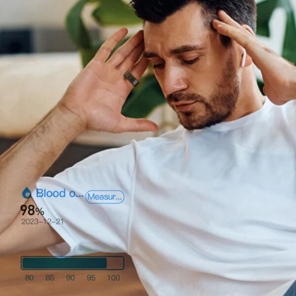 Anillo Inteligente Colmi R02 Dorado Talle 12 ANILLO SMART COLMI R02 DORADO TALLE 12