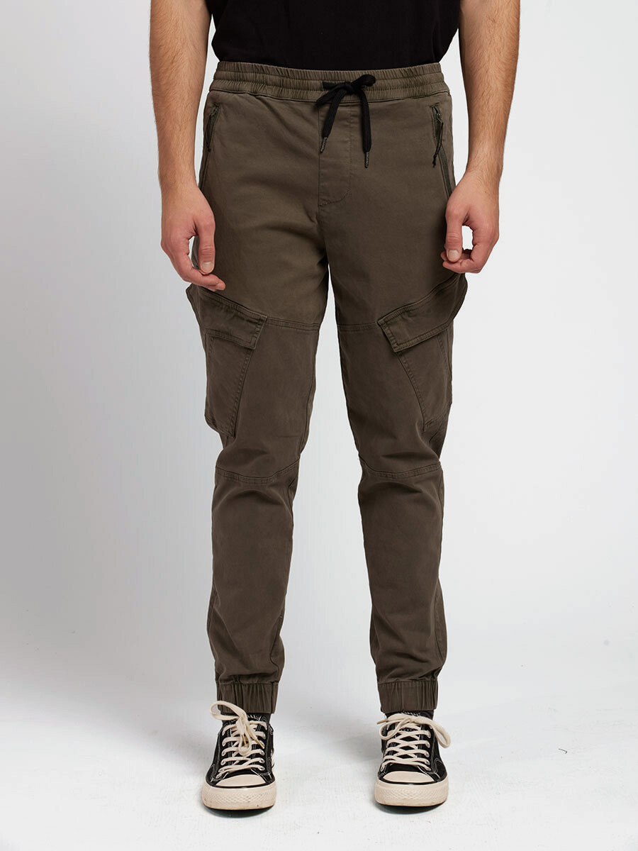 PANTALON CARGO PAOLOS24 RUSTY - Verde Oscuro 