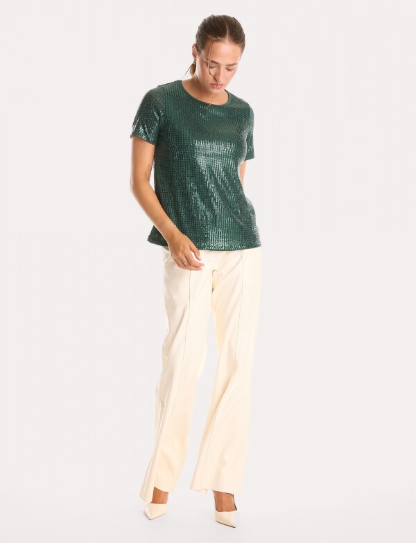 Blusa Lentejuelas VERDE
