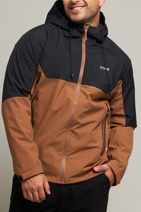 ROMPEVIENTOS DIAGO DIXIE Negro / Camel