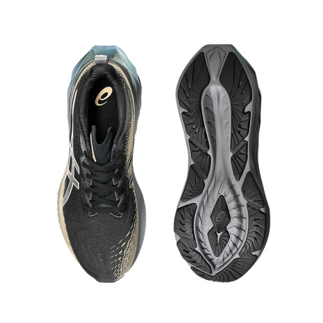 Championes Asics Novablast 4 Platinum Black