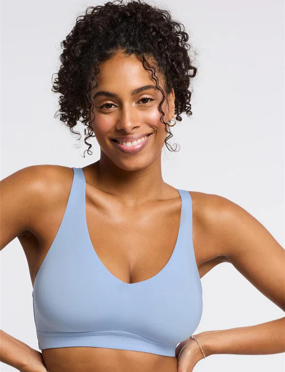 Bralette Comfy - Celeste Claro 